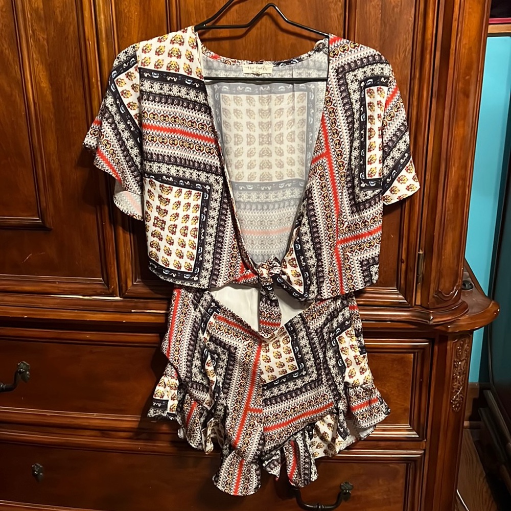 Cute Colorful Romper Size M